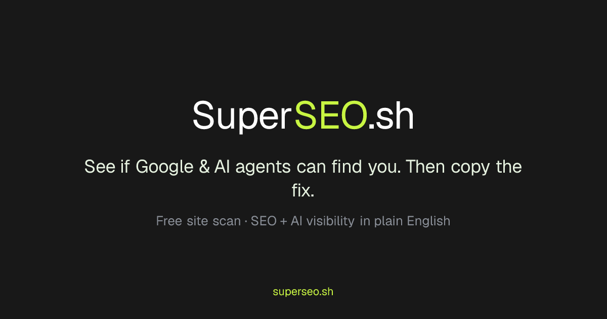 SuperSEO screenshot 1